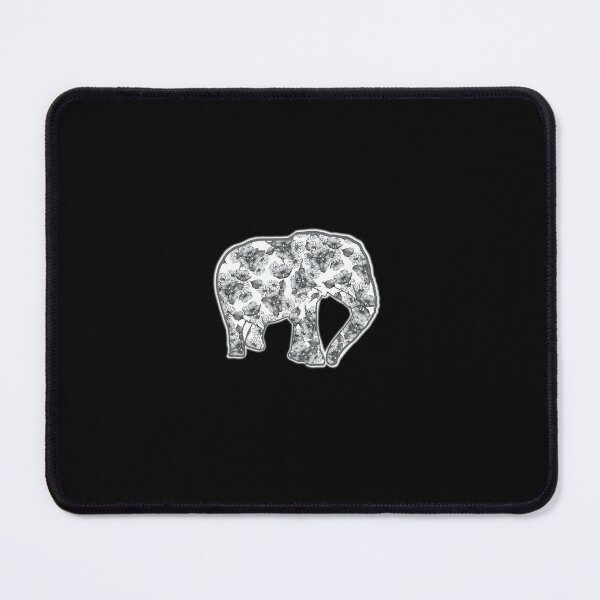 Item preview, Rosy Grey Elephant designed and sold by WhimsyLetters.