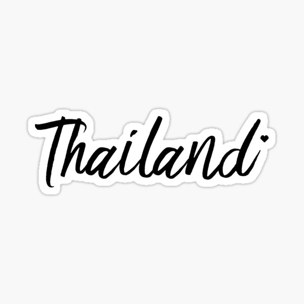 Thailand In Love Sticker