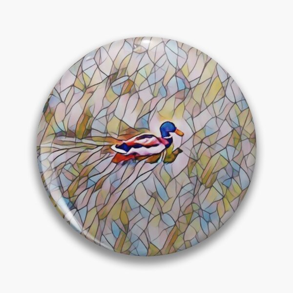 Item preview, Mosaic Duck design designed and sold by ZapandZam.