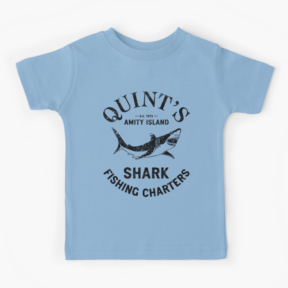 Quint's Amity Island Variant Kids T-Shirt for Sale by Candywrap Studio®
