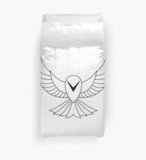 White Bird Duvet Cover