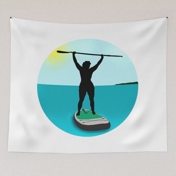 Item preview, Stand Up Paddleboarding SUP designed and sold by jameswattsart.
