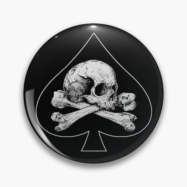 Item preview, Ace of Spades Skull designed and sold by deniart.
