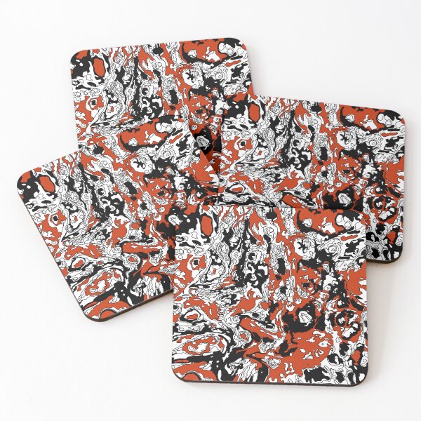 Item preview, Nebulosa Terracotta Black designed and sold by Noemi Hernandez.