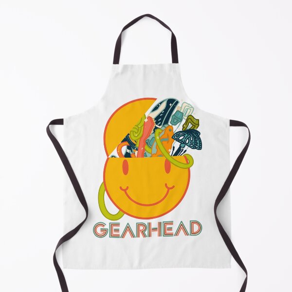 Item preview, Gearhead Vintage Rock Climbing Smiley designed and sold by HydrickizKat.
