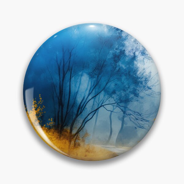 Item preview,  Colorful Autumn Landscape Watercolor 2 designed and sold by Red Witch Art.