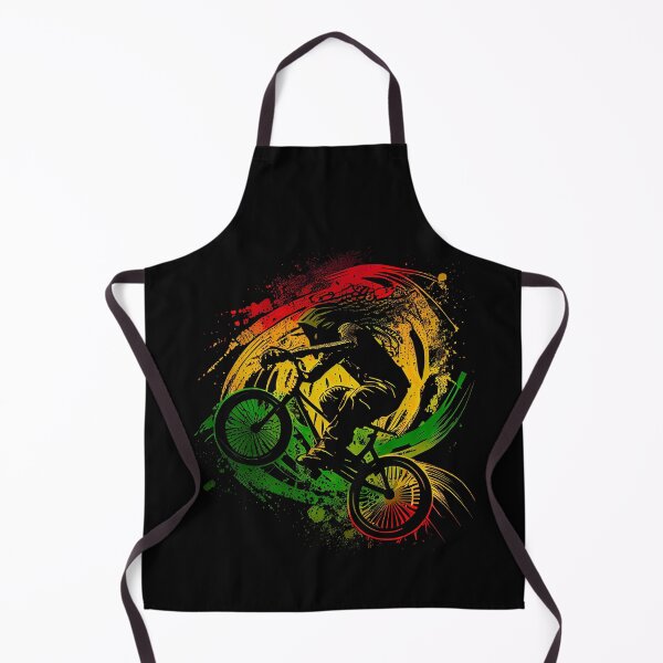 Item preview, BMX Design - for BMX riders and lovers, vintage, retro, Jamaica style (1) designed and sold by TourDePassion.