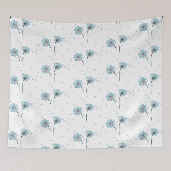Item preview, Blue dandelion designed and sold by kathrynhack.