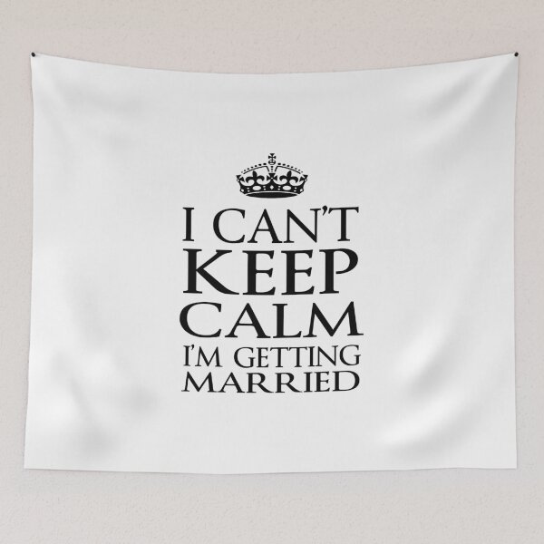 Item preview, Keep Calm getting married designed and sold by danielog199.