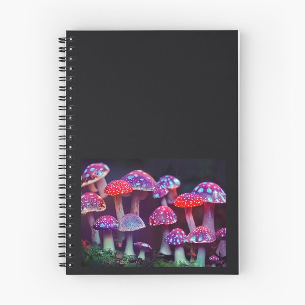 Item preview, Funky glowing mushrooms designed and sold by paintdust.