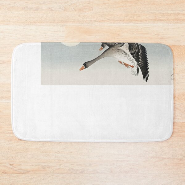 Item preview, Geese At Full Moon (1900 - 1936) by Ohara Koson designed and sold by Oldetimemercan.