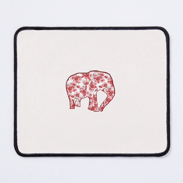 Item preview, Rosy Red Elephant designed and sold by WhimsyLetters.