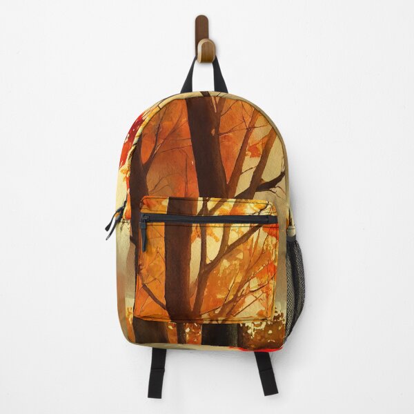 Item preview,  Colorful Autumn Landscape Watercolor 3 designed and sold by Red Witch Art.