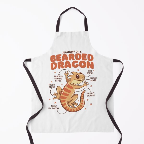 Item preview, Anatomy of a Bearded Dragon Awesome Pogona Reptile Lover designed and sold by NewArtWave.