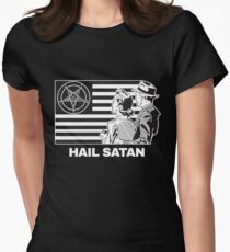 Hail Satan 666 T-Shirt Women's Fitted T-Shirt