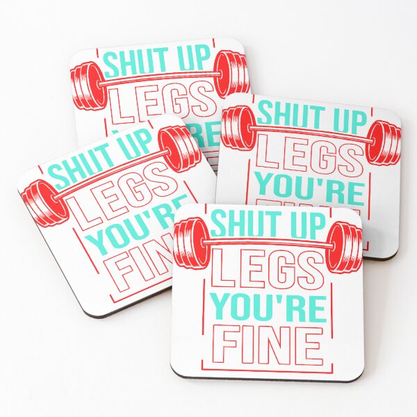Item preview, Funny Workout Tshirt Shut Up Legs You're Fine Gym designed and sold by rachidart.