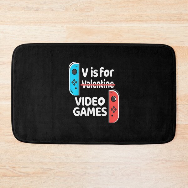 Item preview, V Is For Video Games Funny Valentines Day Gamer Boy Men Gift designed and sold by ✔️   Disney    ✔️.