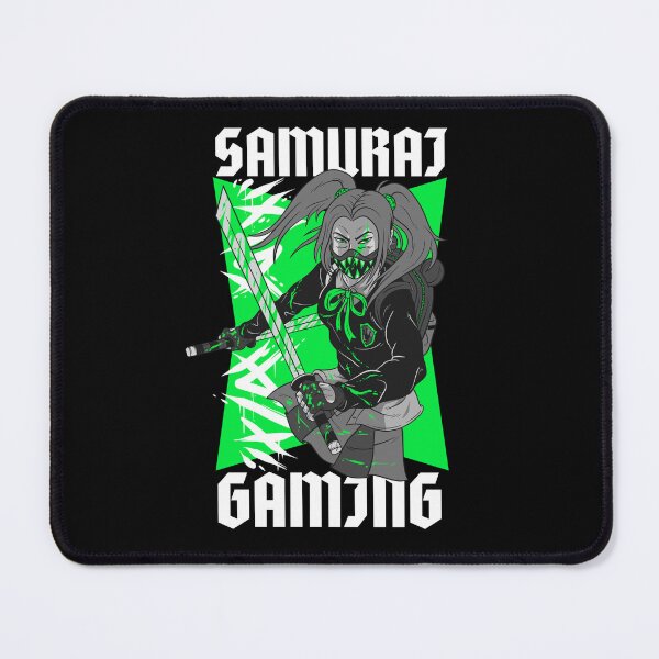 Item preview, Samurai Gaming Urban Warrior Girl Green designed and sold by SamuraiGaming.