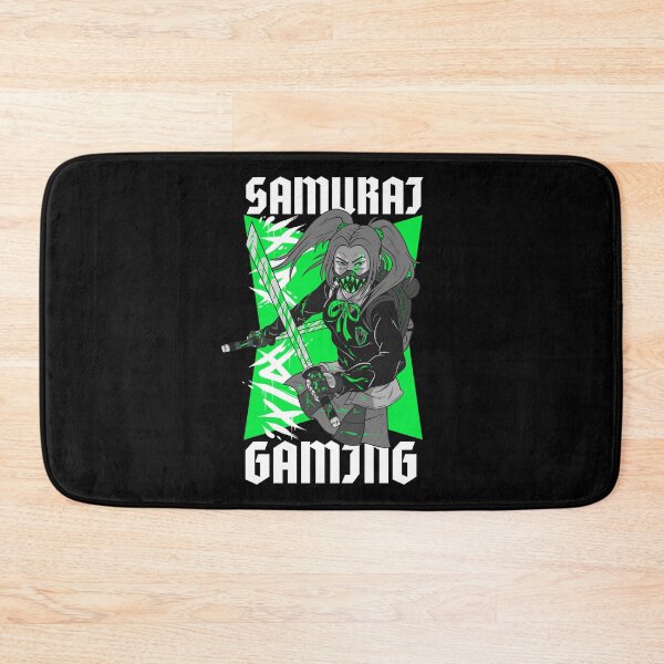 Item preview, Samurai Gaming Urban Warrior Girl Green designed and sold by SamuraiGaming.