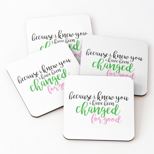 Item preview, I have been changed for good - Wicked designed and sold by kendall whitmire.