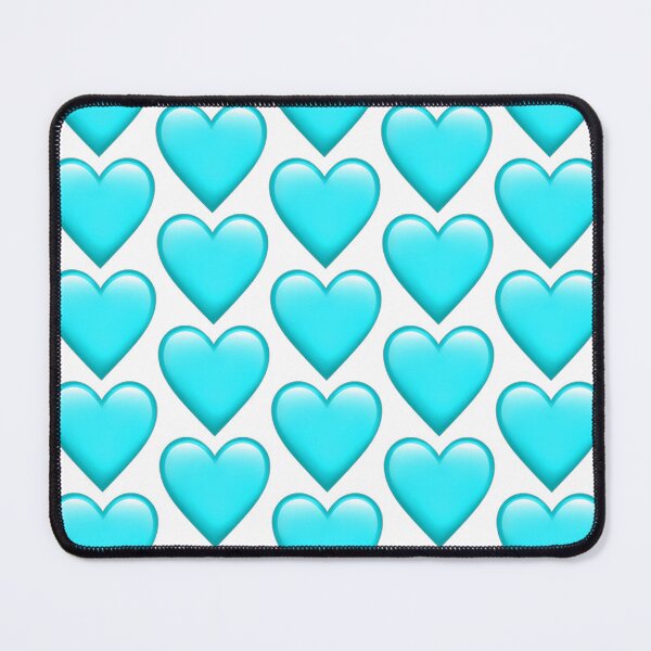 Item preview, Light Blue Heart - iPhone iOS Apple Emoji designed and sold by KaomojiKitchen.