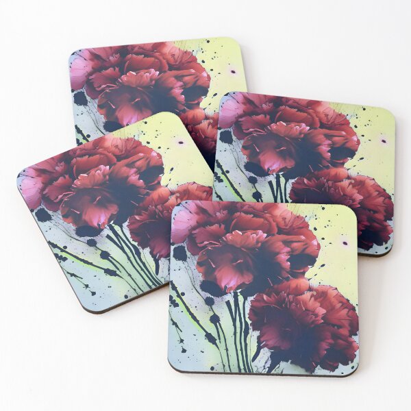 Item preview, Carnations at sunrise  designed and sold by Sasheemi.