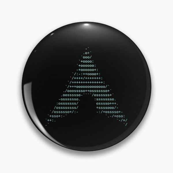 Item preview, Arch Linux Neofetch ASCII Art Logo (Alternate Version) designed and sold by WhateverIs.