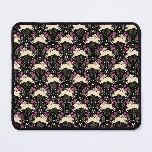Item preview, Floral Leaping Rabbits designed and sold by dragonstarart.
