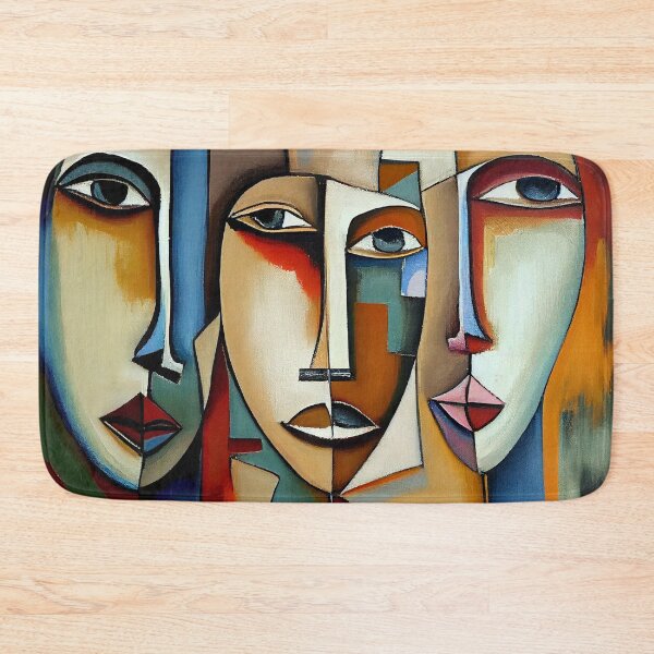 Item preview, Faces- Modern Abstract #2 designed and sold by Gypsykiss.