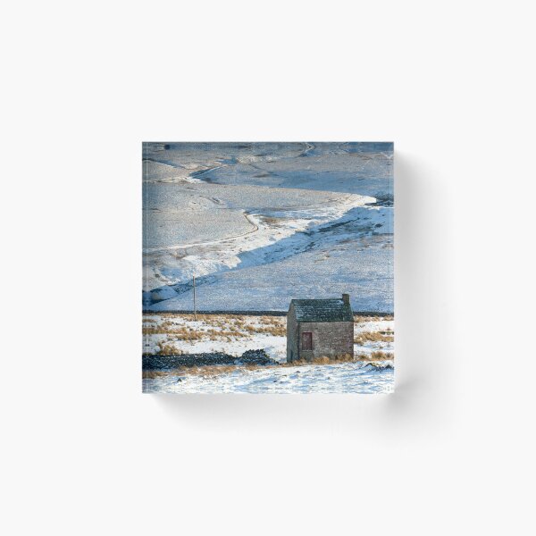 Item preview, Frozen Tiny Barn in the Pennines designed and sold by RedGrouse.