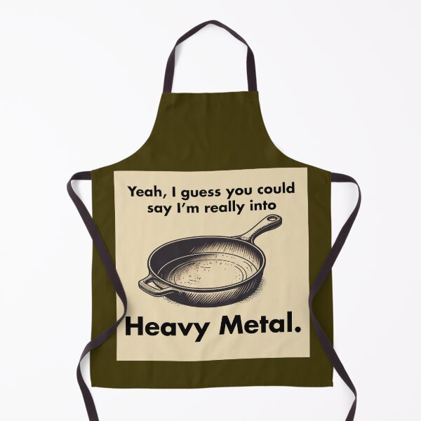 Item preview, Cast Iron, the Original Heavy Metal. designed and sold by JustTryWinning.