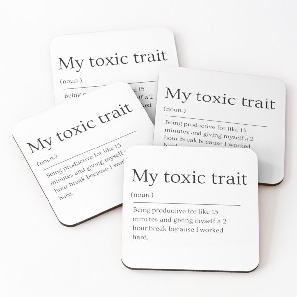 Item preview, My toxic trait | Funny Dictionary Definition designed and sold by ED-TDesigns.