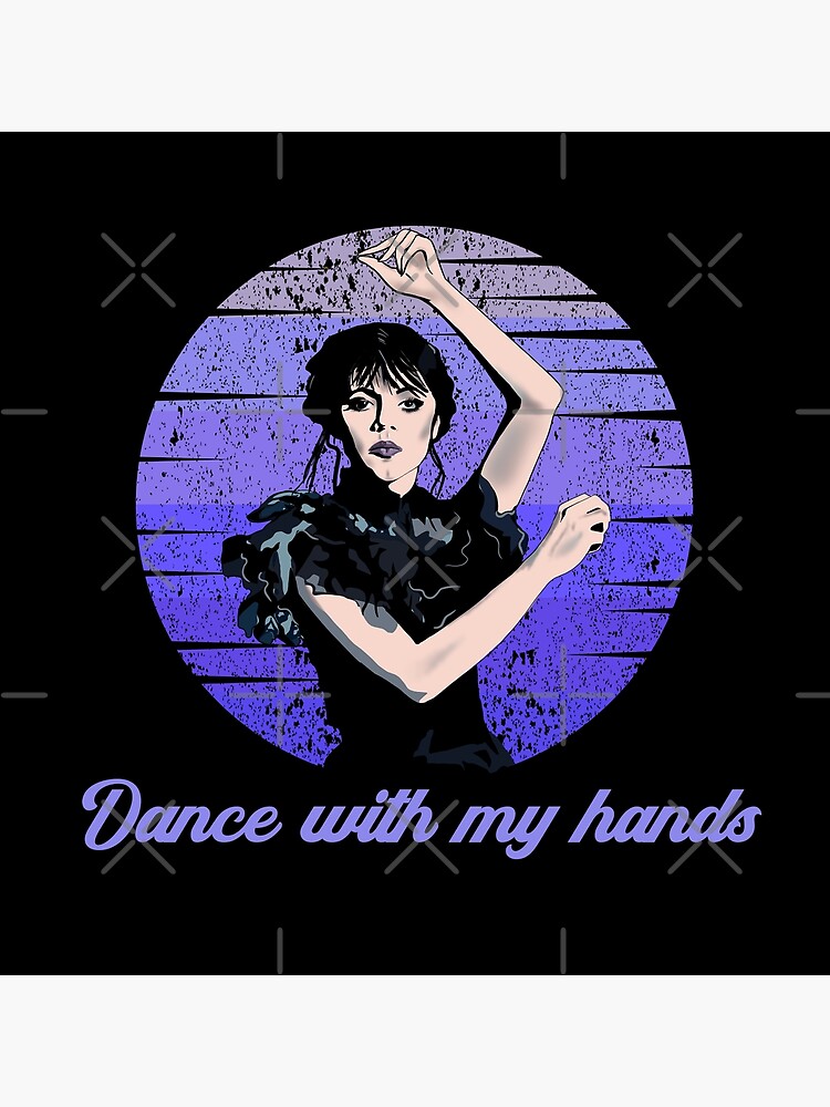 Wednesday Addams in her iconic dance in my art style ✍🏽 : r