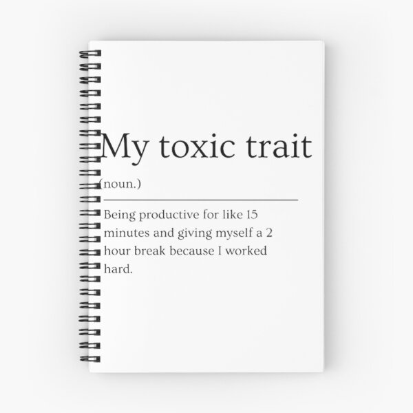 Item preview, My toxic trait | Funny Dictionary Definition designed and sold by ED-TDesigns.