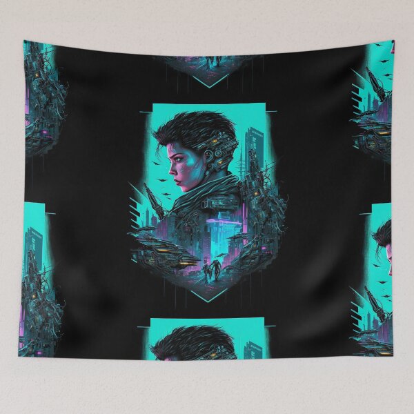 Item preview, Cyberpunk Rebellion designed and sold by Abili-Tees.