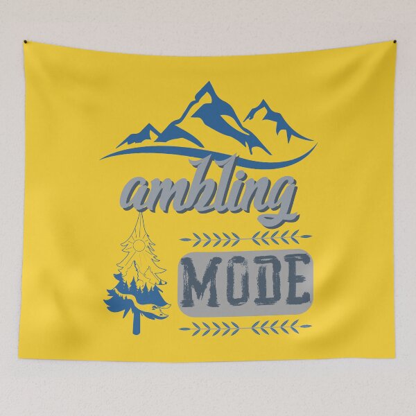 Item preview, ambling mode, forest river sun inside tree pine designed and sold by movie-popcorn.