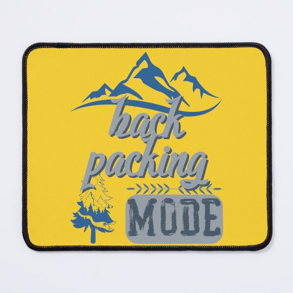 Item preview, back packing mode, forest river sun inside tree pine designed and sold by movie-popcorn.