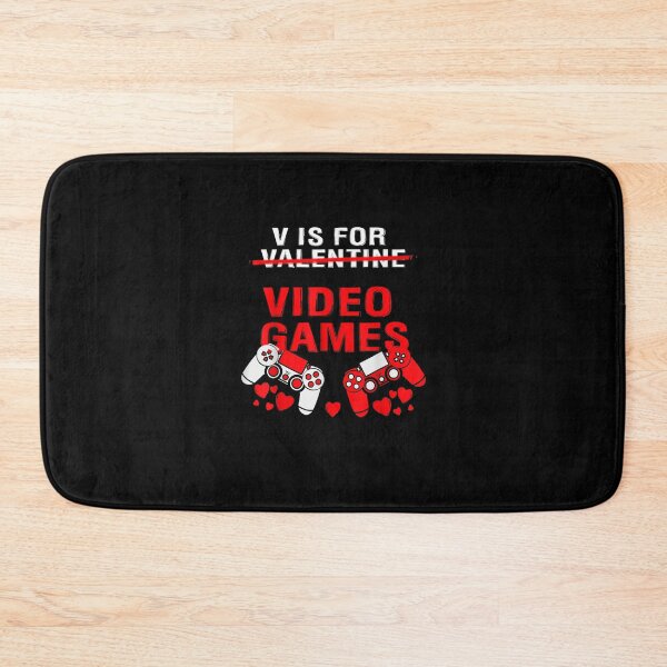 Item preview, V Is For Video Games Funny Valentines Day Gamer Boy Men Gift designed and sold by ✔️   Disney    ✔️.