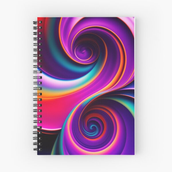 Item preview, Pouring rainbow swirls of color designed and sold by Athena Milonas.