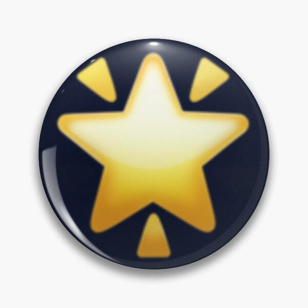 Item preview, Glowing Star - iPhone iOS Apple Emoji designed and sold by KaomojiKitchen.
