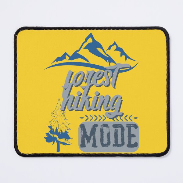 Item preview, forest hiking mode, forest river sun inside tree pine designed and sold by movie-popcorn.