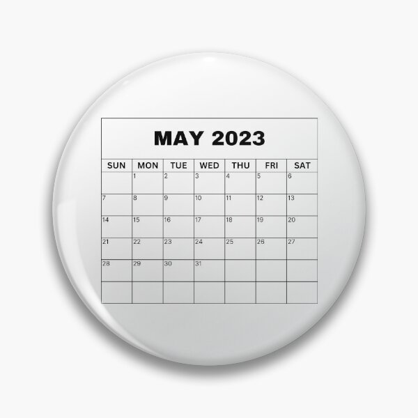 Item preview, May Calendar 2023 designed and sold by Binsagar.