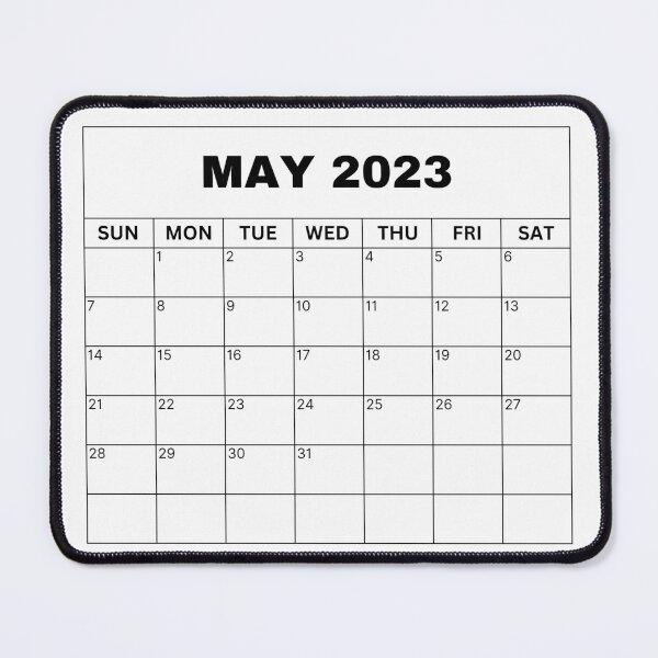 Item preview, May Calendar 2023 designed and sold by Binsagar.