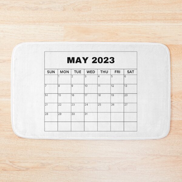 Item preview, May Calendar 2023 designed and sold by Binsagar.