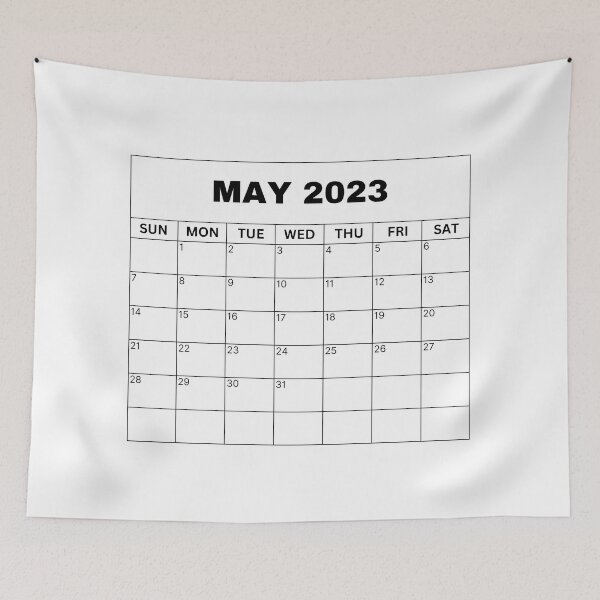 Item preview, May Calendar 2023 designed and sold by Binsagar.