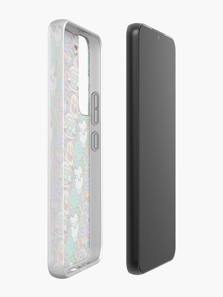 Alternate view of Cute Monsters Pattern Samsung Galaxy Phone Case