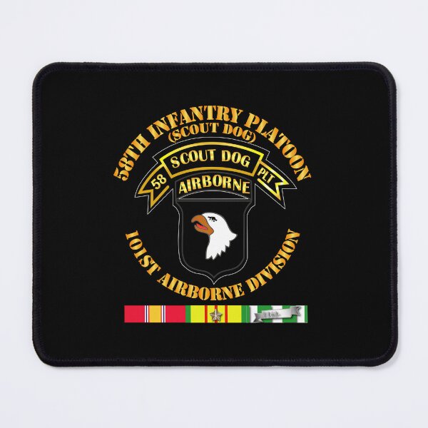 Item preview, Army - 58th Infantry Platoon - Scout Dog - w VN SVC designed and sold by Military Insignia Products.