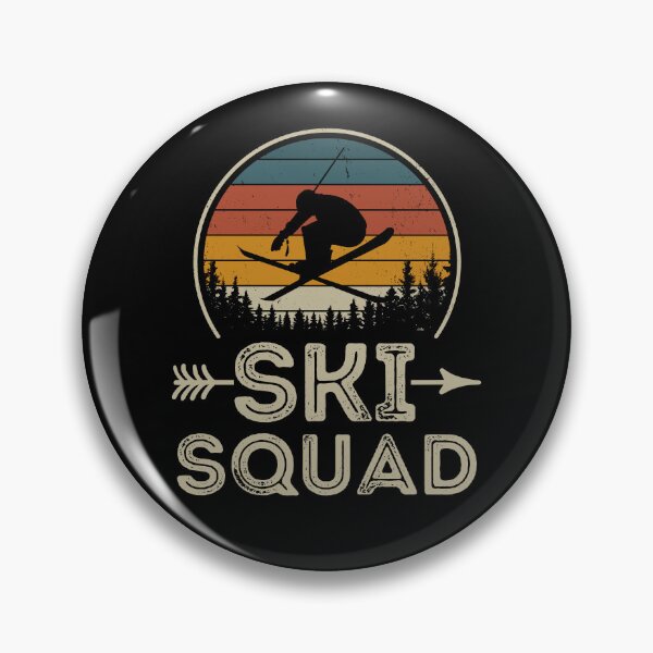 Item preview, Retro Ski Squad Skiing Skiers Family Friends Cousin Matching designed and sold by Moremonclub.