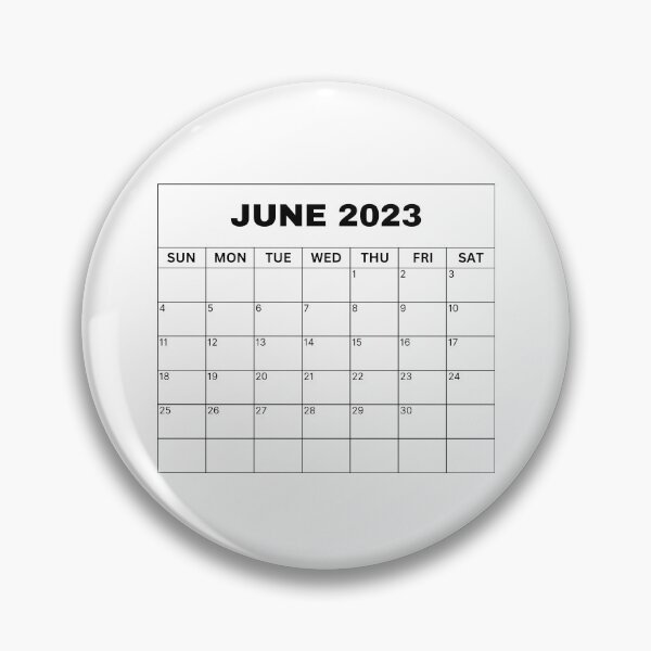 Item preview, June Calendar 2023 designed and sold by Binsagar.