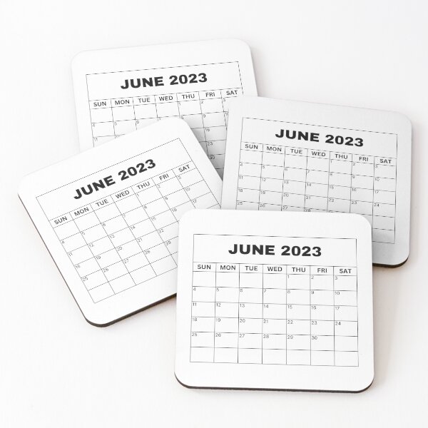 Item preview, June Calendar 2023 designed and sold by Binsagar.